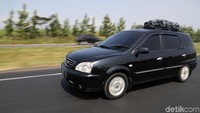Ruas Tol Cikopo-Palimanan (Cipali) mulai dilintasi para pemudik yang akan pulang ke kampung halaman untuk merayakan Hari Raya Idul Fitri bersama keluarga, Rabu (29/5/2019).