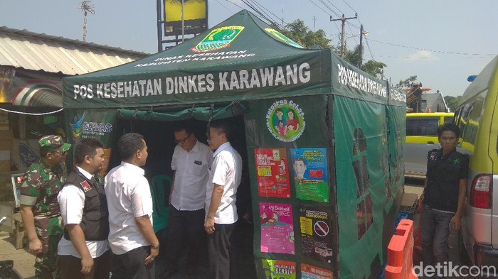 Dinkes Karawang Siapkan 4 Motor Ambulans di Tol Selama Mudik