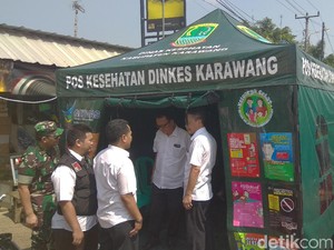 Dinkes Karawang Siapkan 4 Motor Ambulans di Tol Selama Mudik