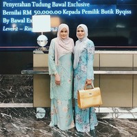 Sosok Datin Hamizan Putih yang membeli kerudung bertabur Swarovski itu pun kini menjadi perbicangan netizen Malaysia. Postingan tentang dirinya membeli kerudung seharga Rp 172 juta ramai dikomentari netizen. Sebagian dari mereka ada yang mengkritik pembelian kerudung tersebut karena dianggap terlalu berlebihan, sebagian lagi mempertanyakan akan dipakai ke mana kerudung mahal tersebut. Foto: Instagram @byqissbybawalexclusive