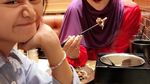 Meggy Wulandari, Istri Kedua Kiwil yang Eksis Kulineran Bareng Keluarga