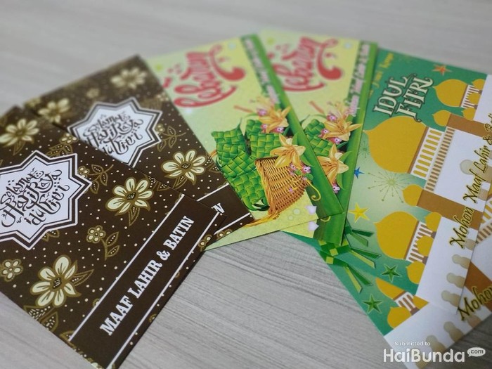 Amplop angpao Lebaran