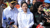 Selanjutnya, para menteri menempuh jalur darat menuju pos Persimpangan Nagreg. Setibanya di lokasi, mereka mendapat penjelasan terkait kondisi jalur Nagreg.