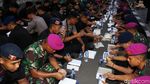 Pagar Nusa Buka Puasa Bersama Pasukan Keamanan TNI dan Polri