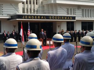 Ryamizard Bertemu Plt Menhan AS Bahas soal Program Perdagangan Senjata