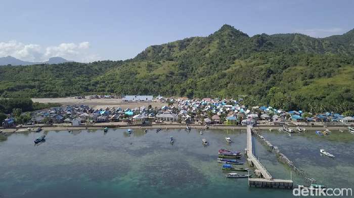 Foto Drone Pulau Rinca