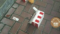 Siapa yang pernah mengalami hal sedih seperti ini? Sudah nabung untuk beli makanan enak tapi pas sudah beli makanannya malah jatuh berantakan.  Foto: Istimewa