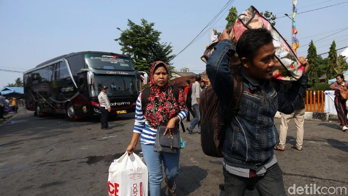 Hingga H-3 Lebaran, 21.000 orang Mudik Melalui Terminal Kalideres