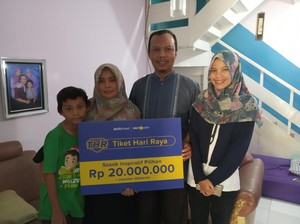 Rajin Bersihkan Masjid, Andi Dapat Rp 20 Juta dari Tiket.com