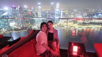 Momen santap malam di restoran mewah ini dibagikan Al pada 23 Juni 2018. Saat itu Al menulis, I feel so lucky that we met. Foto: Instagram alghazali7