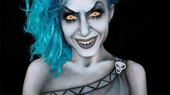 Karakter Hades dari film Hercules. (Foto: Instagram/artbybmazz)
