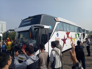 Lepas Mudik Gratis, Anies Harap Perjalanan Berkesan