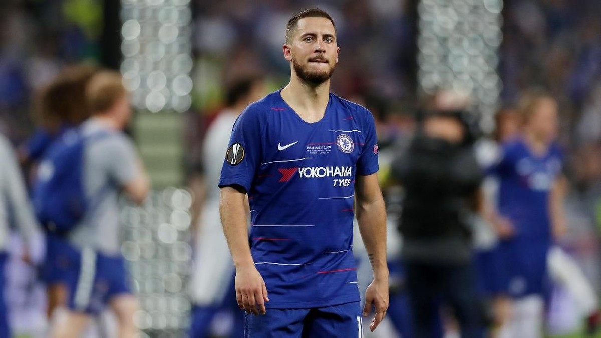Eden Hazard mencetak dua gol dan satu assist untuk membantu Chelsea menang atas Arsenal di final Liga Europa (Foto: Lee Smith/Reuters)