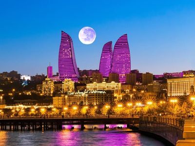 Foto: Baku yang Indah, Tempat Chelsea Juara Liga Europa