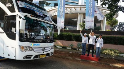 Askrindo Berangkatkan 1.406 Pemudik
