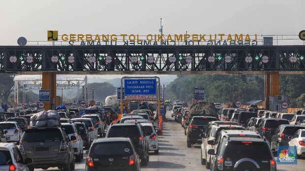 One Way Balik Berlaku Hari Ini, Keluar Jakarta Masih Macet