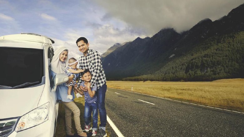 ilustrasi mudik Emerging residential area