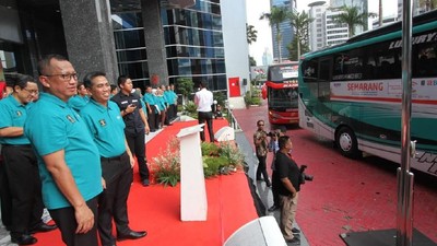 BNI dan Kemenkumham Berangatkan Pemudik