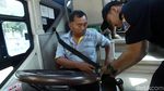 Sebelum Tancap Gas, Bus di Terminal Grogol Jalani Uji Kelayakan