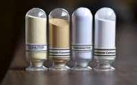 FILE PHOTO: A bastnaesite mineral containing rare earth is pictured at a laboratory of Yasuhiro Kato, an associate professor of earth science at the University of Tokyo, July 5, 2011. REUTERS/Yuriko Nakao/File Photo