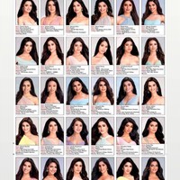 Pengguna Twitter LeBrown James membagikan kolase foto para finalis Miss India 2019 dan mempertanyakan foto tersebut. Ada apa dengan gambar ini? cuitnya. Foto: Twitter