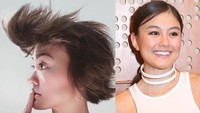 Agnez Mo disebut melakukan tanam benang karena fotonya yang terlihat lebih tirus. Ia pun membantah tudingan tersebut, lalu seperti apa wajah Agnez sedari dulu?  Foto: Dok. Instagram/agnezmo; Dok. detikHOT