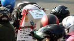 Pemudik Motor Mulai Sesaki Jalan Kalimalang