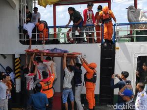 Terjatuh di Atas Kapal Menuju Bajoe Sulsel, Seorang Pemudik Tewas