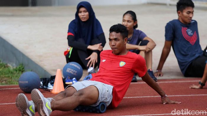 Lalu Muhammad Zohri berniat menikah muda. (Agung Pambudhy/detikSport) Lalu Muhammad Zohri berniat menikah muda. (Agung Pambudhy/detikSport)