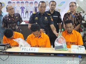 5 Usaha Penyelundupan Narkoba via Juanda Digagalkan, 4,5 Kg Sabu Disita