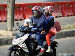 Terpaksa Mudik Naik Motor, Jangan Bonceng Anak Istri, Kasihan!