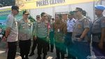 Momen Wakapolri Pantau Arus Mudik di Pelabuhan Merak