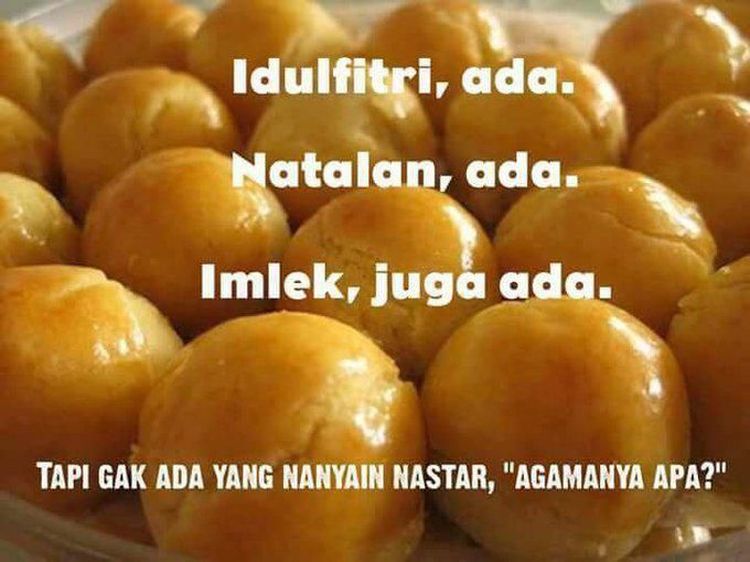 Jadi Primadona Kue Lebaran, Begini Kocaknya Meme Soal Nastar