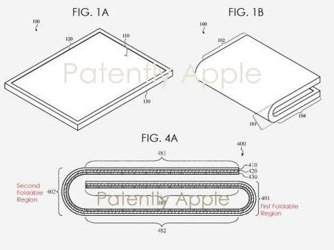 Bocoran Paten Tampilkan Wujud Perangkat Layar Lipat Apple