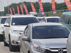 H-5 Lebaran, 18.000 Mobil Serbu Tol Trans Sumatera