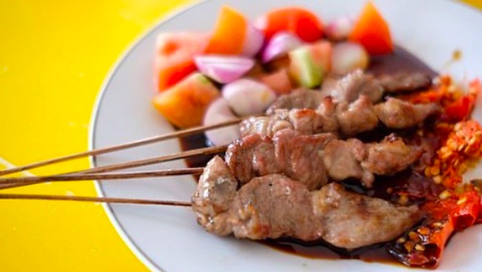 Sate kambing muda enak di Tegal