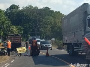H-5 Lebaran, Jalur Arteri Saradan Madiun Lancar, Roda 2 Meningkat