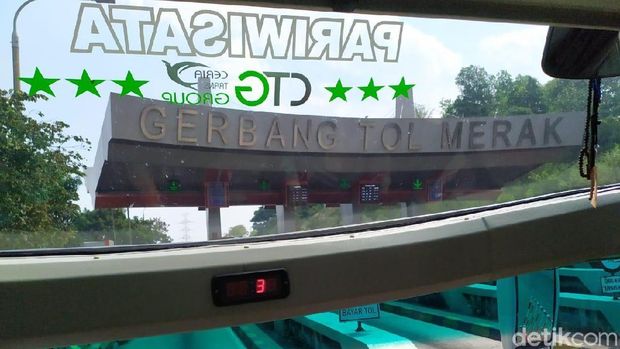 H-5 Lebaran, Jakarta-Pelabuhan Merak Lancar Jaya