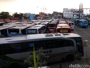 Penumpang di Terminal Cicaheum Menurun Dibanding Libur Nataru 2018
