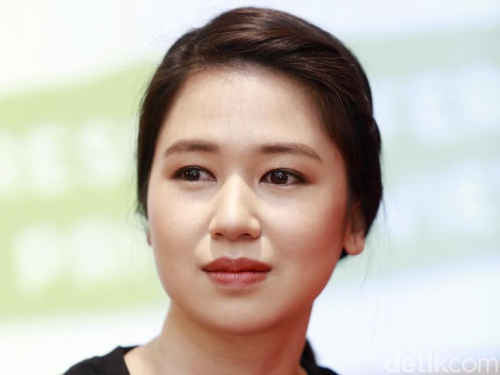 Laura Basuki saat ditemui di kawasan Plaza Indonesia.