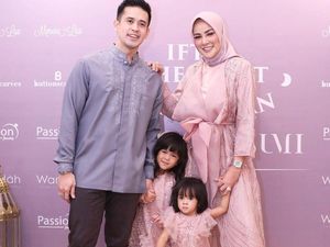 Inspirasi Tampil Kompak dengan Seragam di Hari Lebaran Ala Keluarga Artis