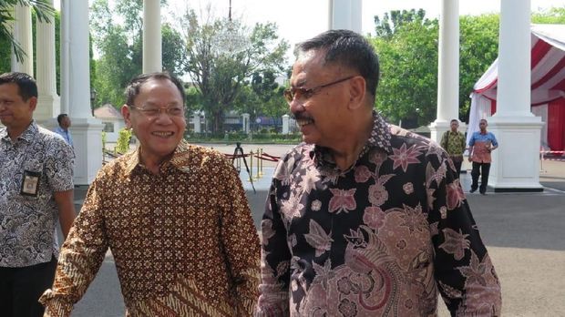 Wiranto Temani Sintong Pandjaitan Hingga Djoko Suyanto Bertemu Jokowi