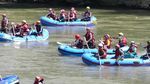 Foto: Mudik ke Banjarnegara Coba Main Arung Jeram