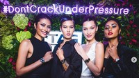 Nama Alicia Amin memang terkenal tak hanya di Malaysia, ia juga pernah hadir bersama Gigi Hadid dalam sebuah acara jam tangan mewah. Dok. Instagram/hangriii