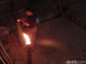 Unik, Tradisi Mallekor di Polman Sambut Malam 27 Ramadhan