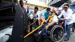 Menhub Lepas Pemudik Disabilitas