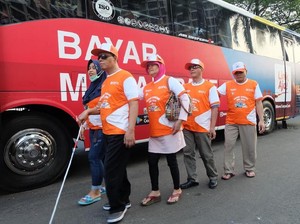 Mudik Bareng, BNI Berangkatkan 250 Difabel Pulang Kampung