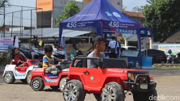 Seru, Ada Mainan Anak dan Tukang Pijat di Pos PAM Limbangan
