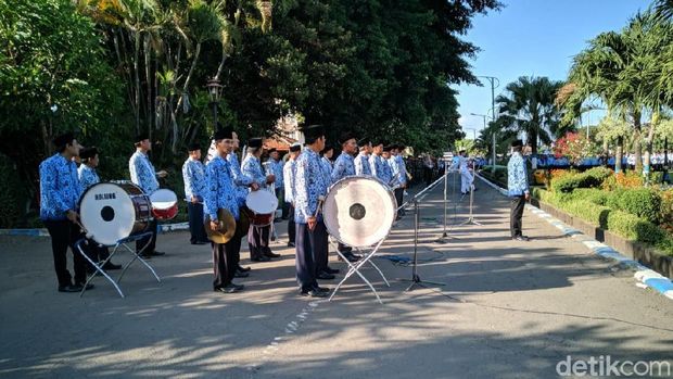100 ASN ikut upacara di Ponorogo/