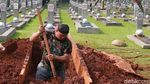 Makam untuk Jenazah Ani Yudhoyono Tengah Digali